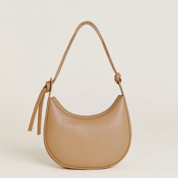 Reformation Handbags - LIKE NEW REFORMATION Mini Rosetta Shoulder Bag, Cappuccino